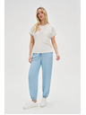 Moodo Ženski top s džepom - bijeli