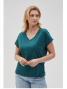 Moodo Ženska majica Moodo – tirkizna
