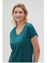 Moodo Ženska majica Moodo – tirkizna