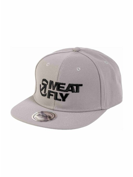 Meatfly Meatfly šilterica Ness Snapback Grey / Black Revital | Crna | Veličina