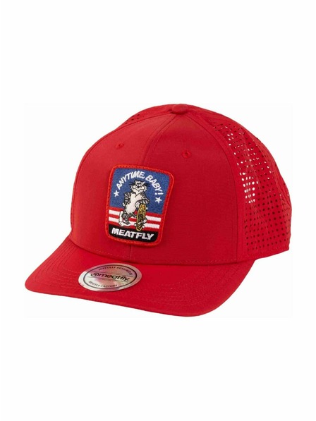 Meatfly Meatfly šilterica Ollie Perfor Cap Red Tomcat | Crvena |
