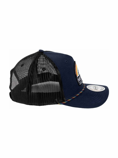Meatfly Meatfly šilterica Hawkye Trucker Navy Blue Rainbow | Plava |