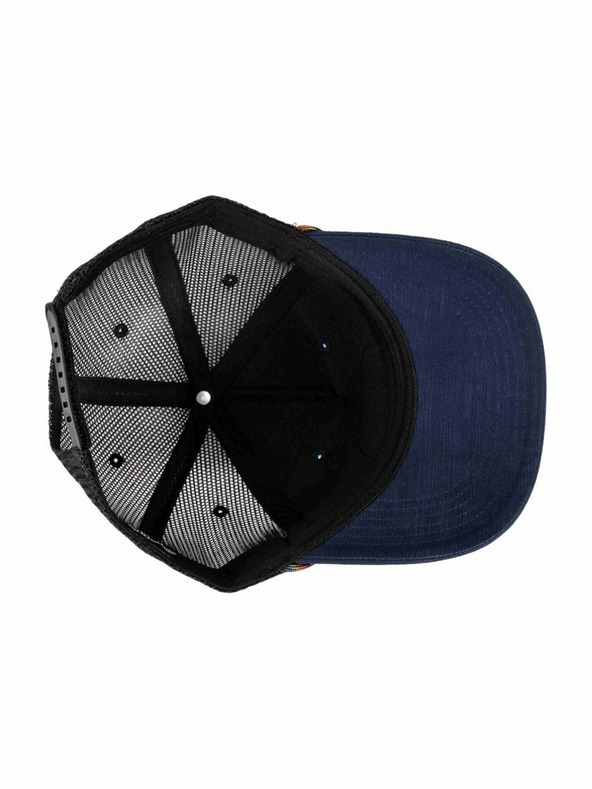 Meatfly Meatfly šilterica Hawkye Trucker Navy Blue Rainbow | Plava |