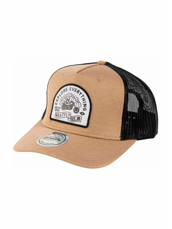 Meatfly Meatfly šilterica Corey Trucker Beige Explore | Crna |