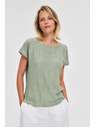 Moodo Ženska majica Moodo – maslinasta