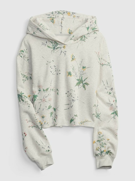 GAP Dječja cropped majica s kapuljačom GAP