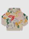 GAP Baby floral majica s kapuljačom GAP