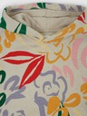 GAP Baby floral majica s kapuljačom GAP
