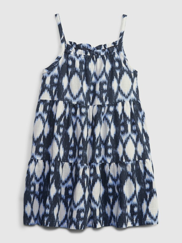 GAP Baby lanene uzorkovane haljine GAP