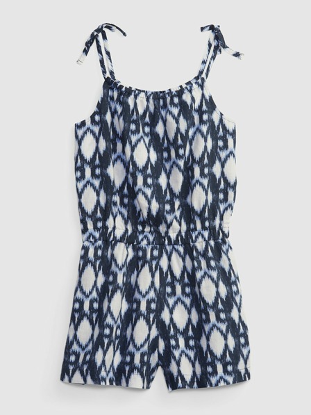 GAP Dječji laneni uzorkovani kombinezon GAP