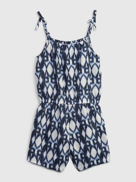 GAP Dječji laneni uzorkovani kombinezon GAP