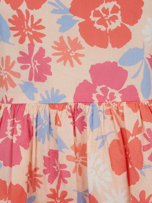 GAP Dječje midi haljine s cvijećem GAP