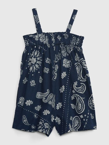 GAP Baby laneni šareni kombinezon GAP