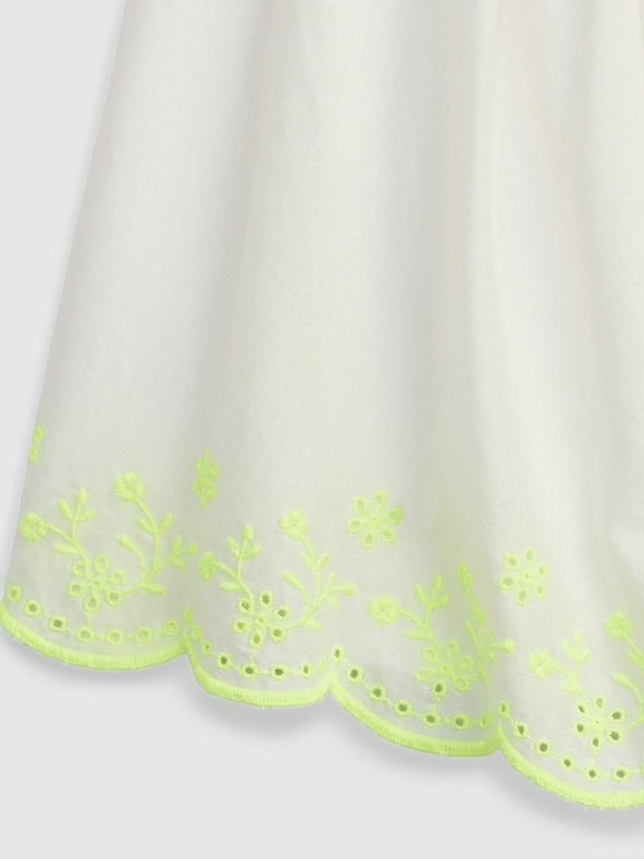 GAP Baby laneni top s Madeirom GAP