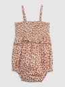 GAP Baby leopard kombinezon na bretele GAP