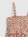 GAP Baby leopard kombinezon na bretele GAP