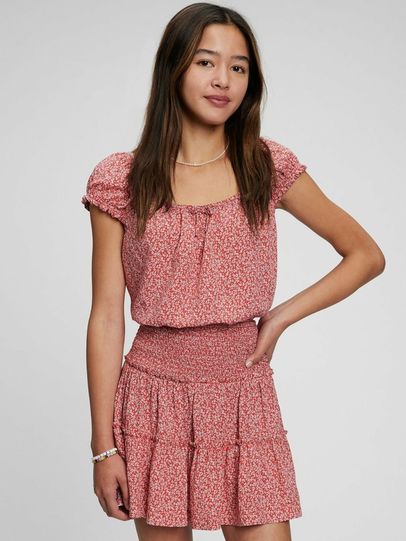 GAP Dječji top s naboranim rukavima GAP