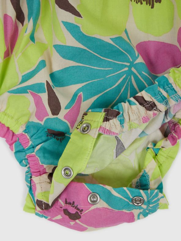 GAP Baby cvjetni body s trakom za glavu GAP