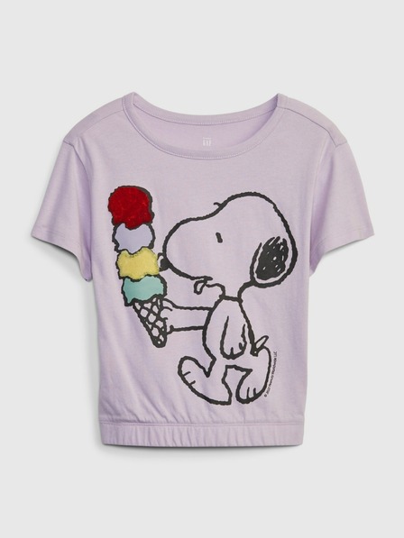 GAP Baby majica Gap & Peanuts Snoopy GAP