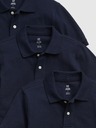 GAP Dječje polo majice uniform organske, 3 kom GAP