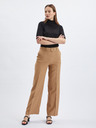 Orsay Svjetlosmeđe ženske hlače s remenom ORSAY