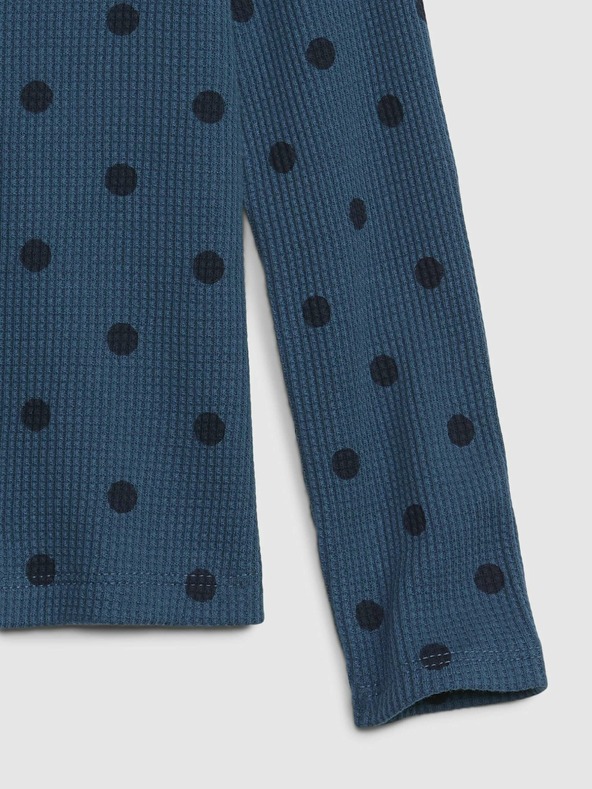 GAP Baby majica od vaflastog pletiva GAP