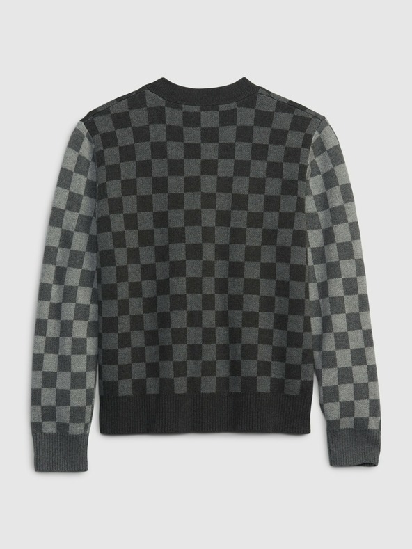 GAP Dječji kardigan šahovnica GAP