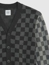 GAP Dječji kardigan šahovnica GAP