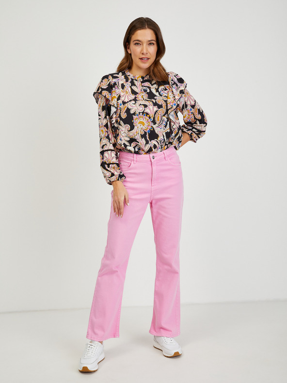 Orsay Crna ženska bluza s uzorkom ORSAY