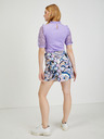 Orsay Plavo-ljubičaste ženske suknja-kratke hlače na preklop s uzorkom OR