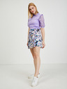 Orsay Plavo-ljubičaste ženske suknja-kratke hlače na preklop s uzorkom OR