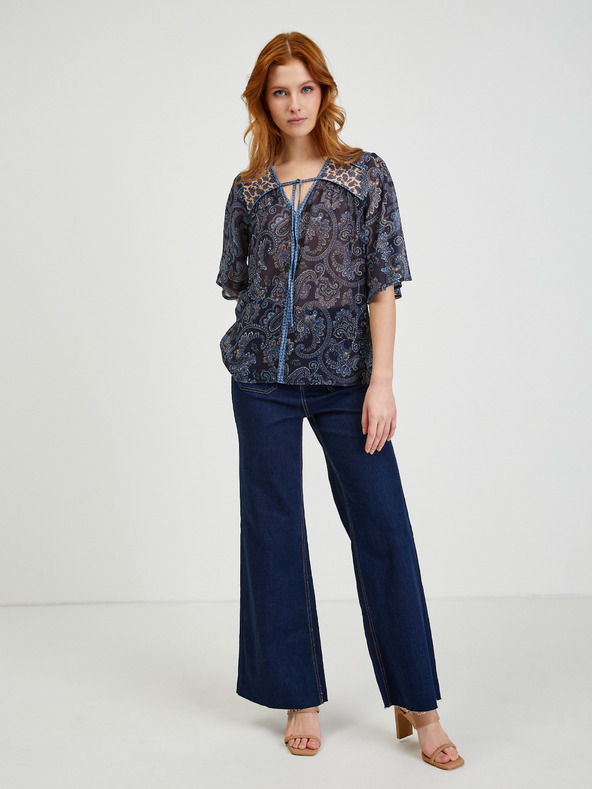 Orsay Tamnoplava ženska bluza s uzorkom ORSAY
