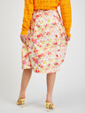 Orsay Krem ženska suknja cvjetnog uzorka ORSAY