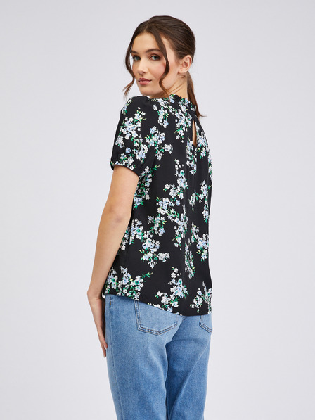 Orsay Crna ženska bluza cvjetnog uzorka ORSAY