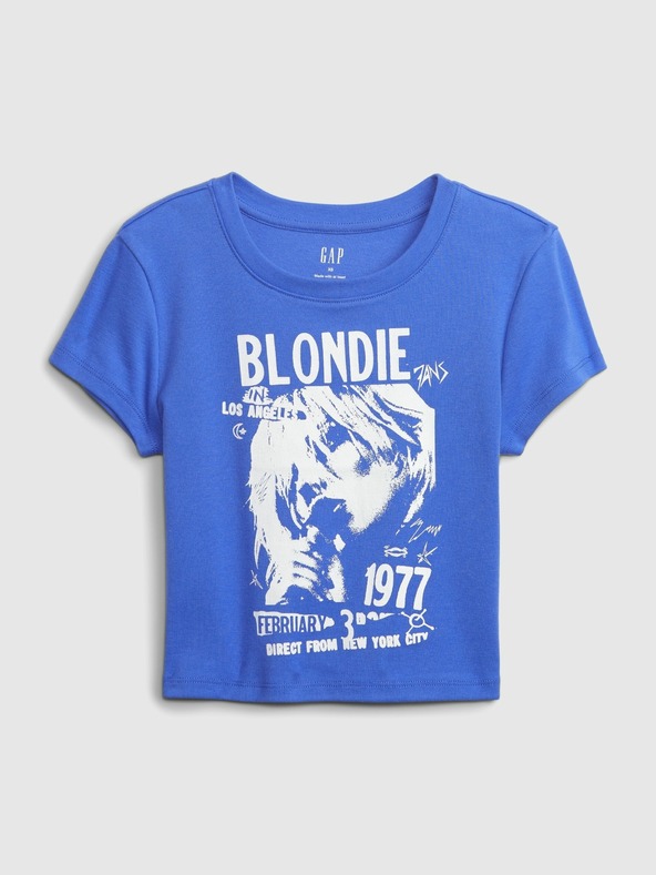 GAP Crop majica s printom GAP