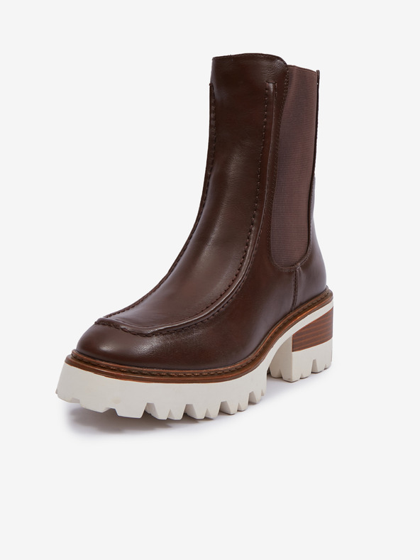 Orsay Tamno smeđe ženske zimske čizme ORSAY