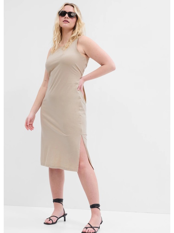 GAP Midi haljina bez rukava GAP