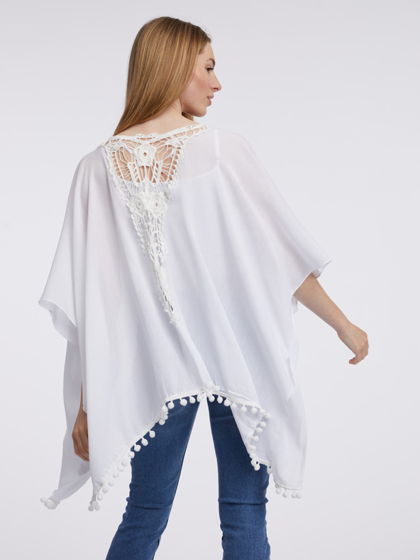 Orsay Bijeli ženski pokrivač s ORSAY čipkom