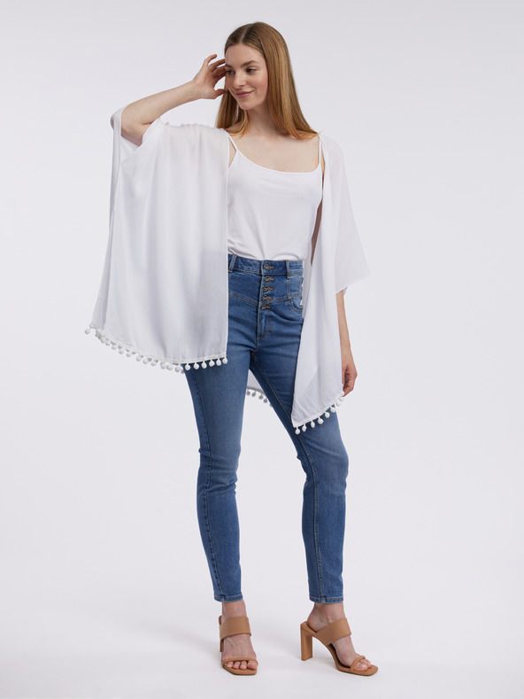 Orsay Bijeli ženski pokrivač s ORSAY čipkom