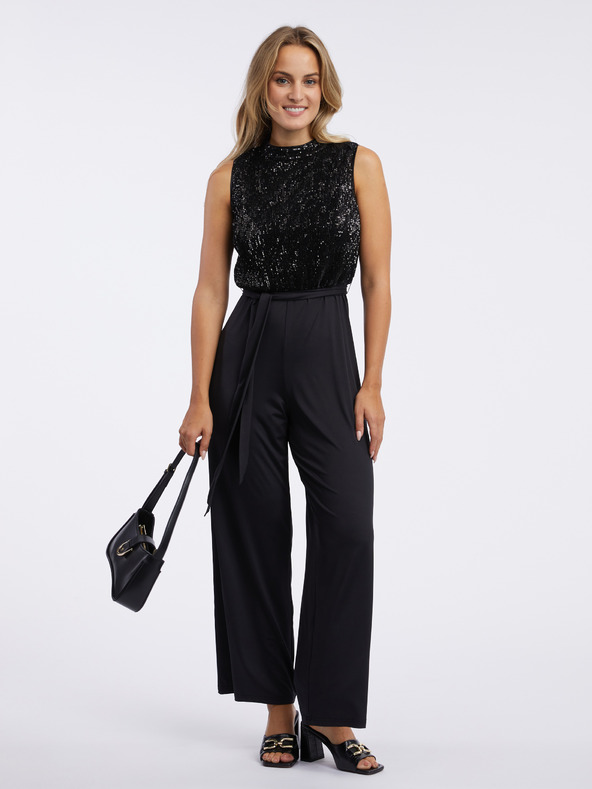 Orsay Crni ženski kombinezon ORSAY