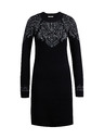 Orsay Crna ženska pletena haljina ORSAY