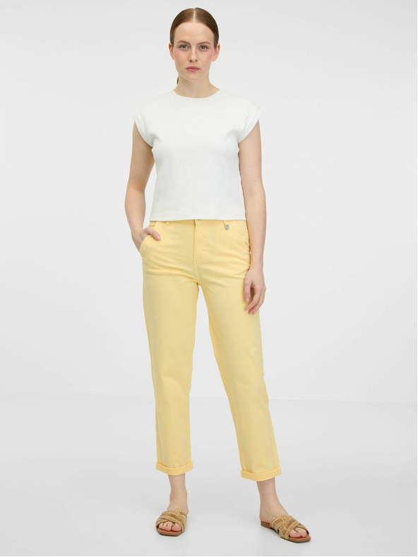 Orsay Žute ženske hlače ORSAY