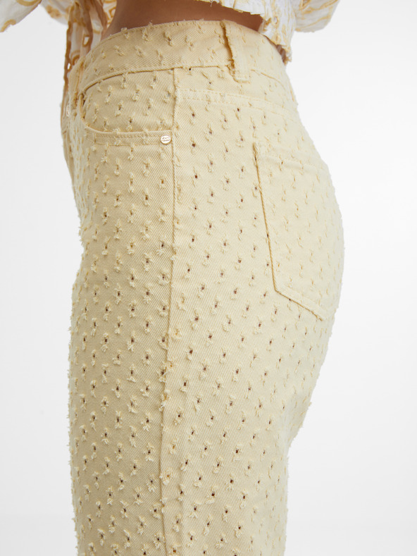 Orsay Žute ženske hlače ORSAY