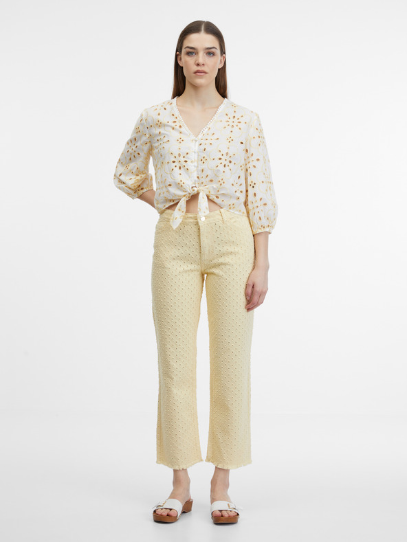 Orsay Žute ženske hlače ORSAY