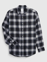 GAP Dječja karirana flanelna košulja organic GAP