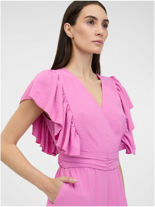 Orsay Ružičasti ženski maksi kombinezon ORSAY