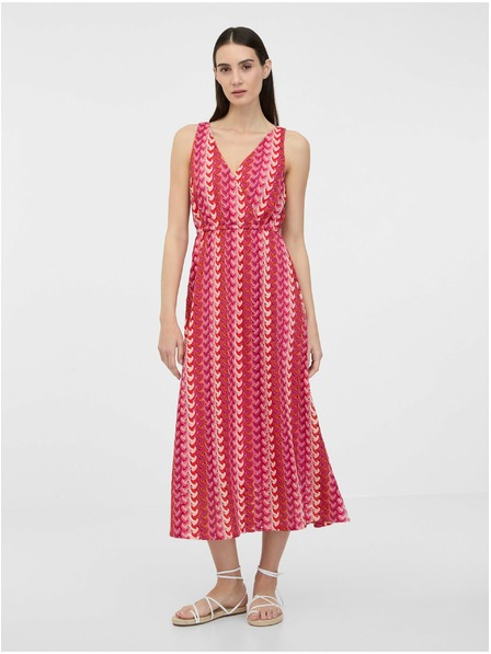 Orsay Tamno roza ženska midi haljina ORSAY