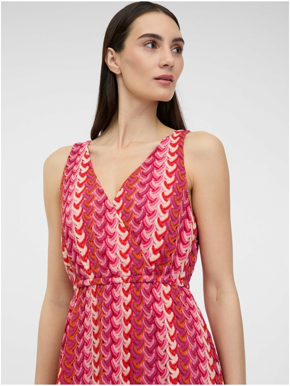 Orsay Tamno roza ženska midi haljina ORSAY