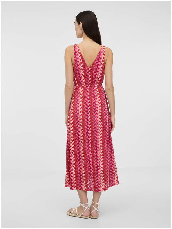 Orsay Tamno roza ženska midi haljina ORSAY