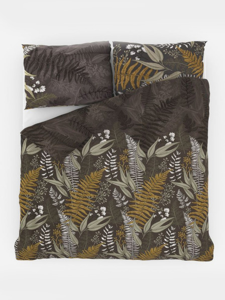 Kvalitex Satensko francusko posteljno rublje LUXURY COLLECTION 1+2, 240x200, 70x90cm PAPRAT